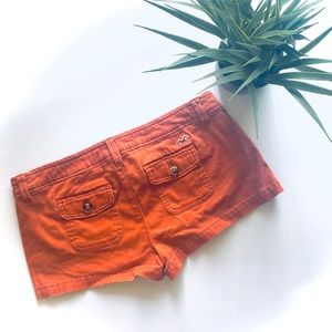 Hollister Orange Shorts